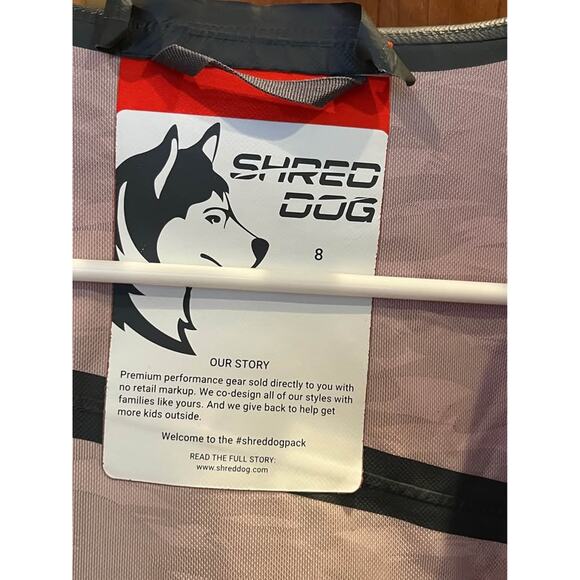 🧡Shred Dog (Akova) Elevated Kids’ Hardshell. Size 8. EUC!🧡 - Picture 10 of 10